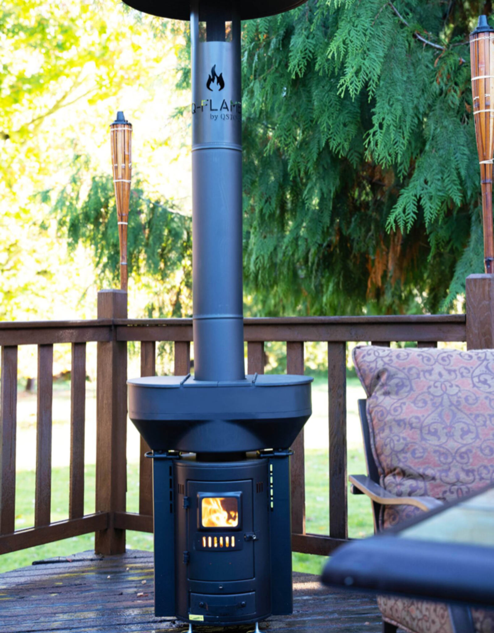 QSTOVES Q-FLAME PATIO HEATER