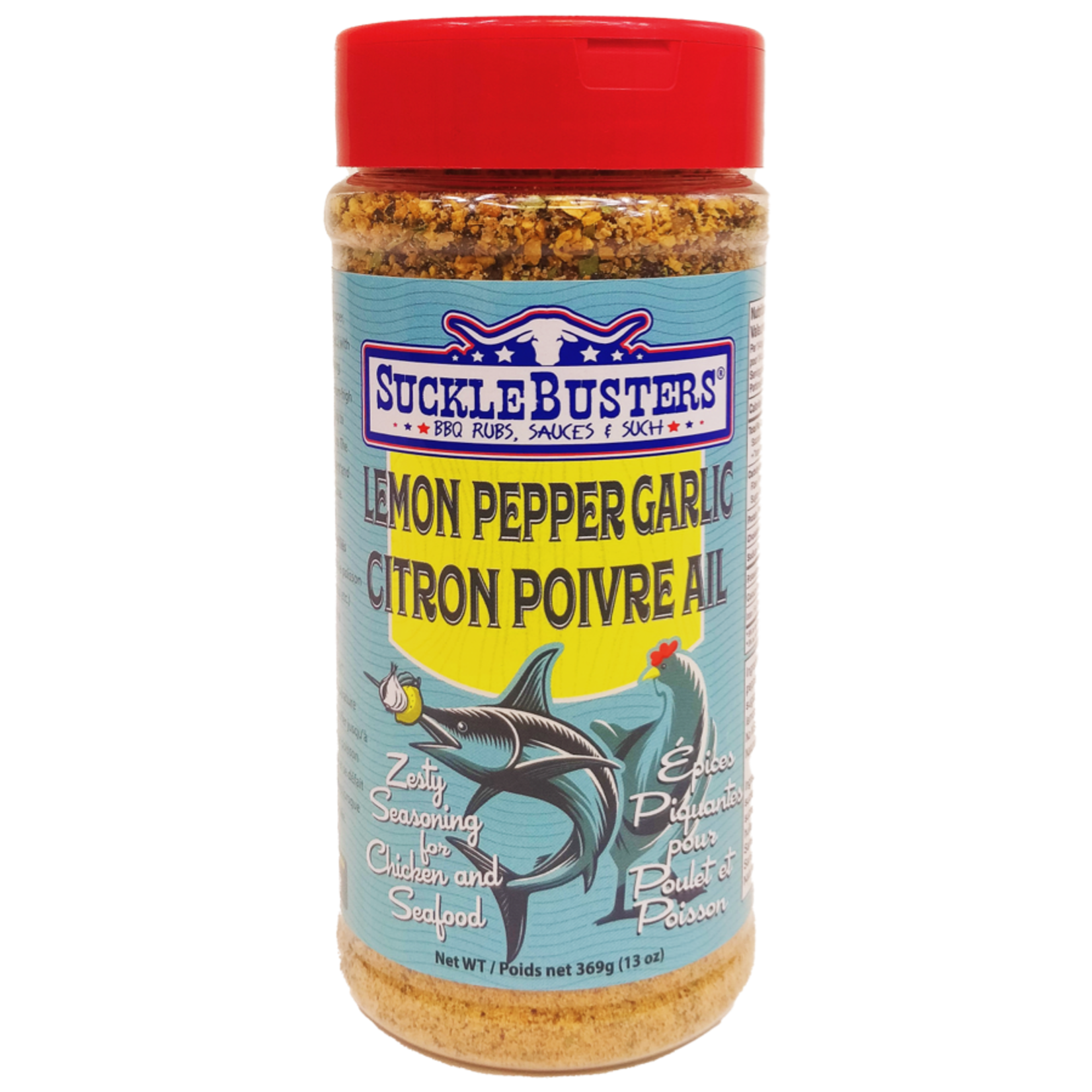 SUCKLEBUSTERS SuckleBusters - Lemon Pepper Garlic Seasoning ( 369 g )