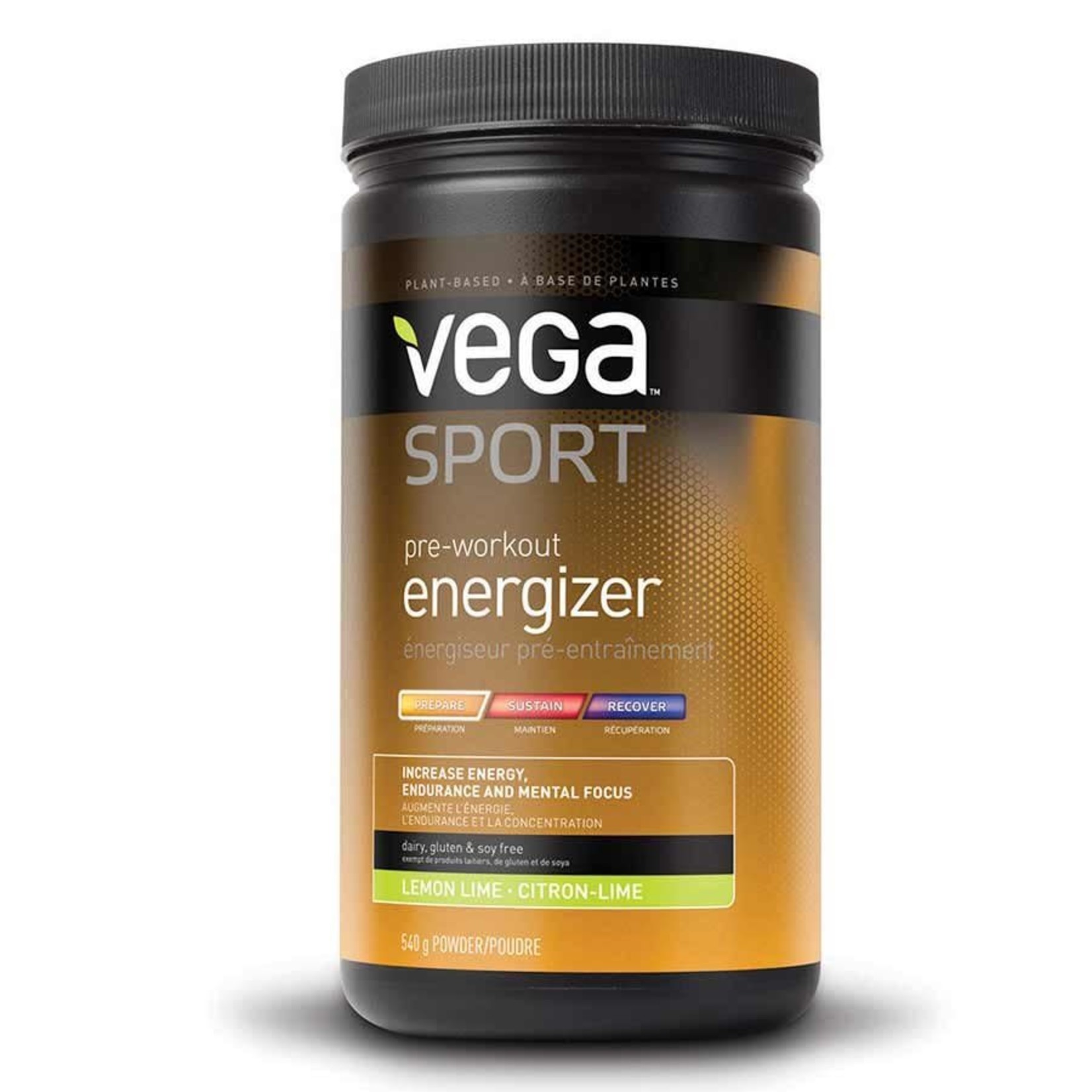 Vega Vega, Sport, Pre Workout Energizer, Drink mix, Lemon/ Lime, 19oz