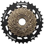 Shimano Shimano, MF-TZ500 CP, Freewheel, 7, 14-34T, all 7/8/9-speed chains