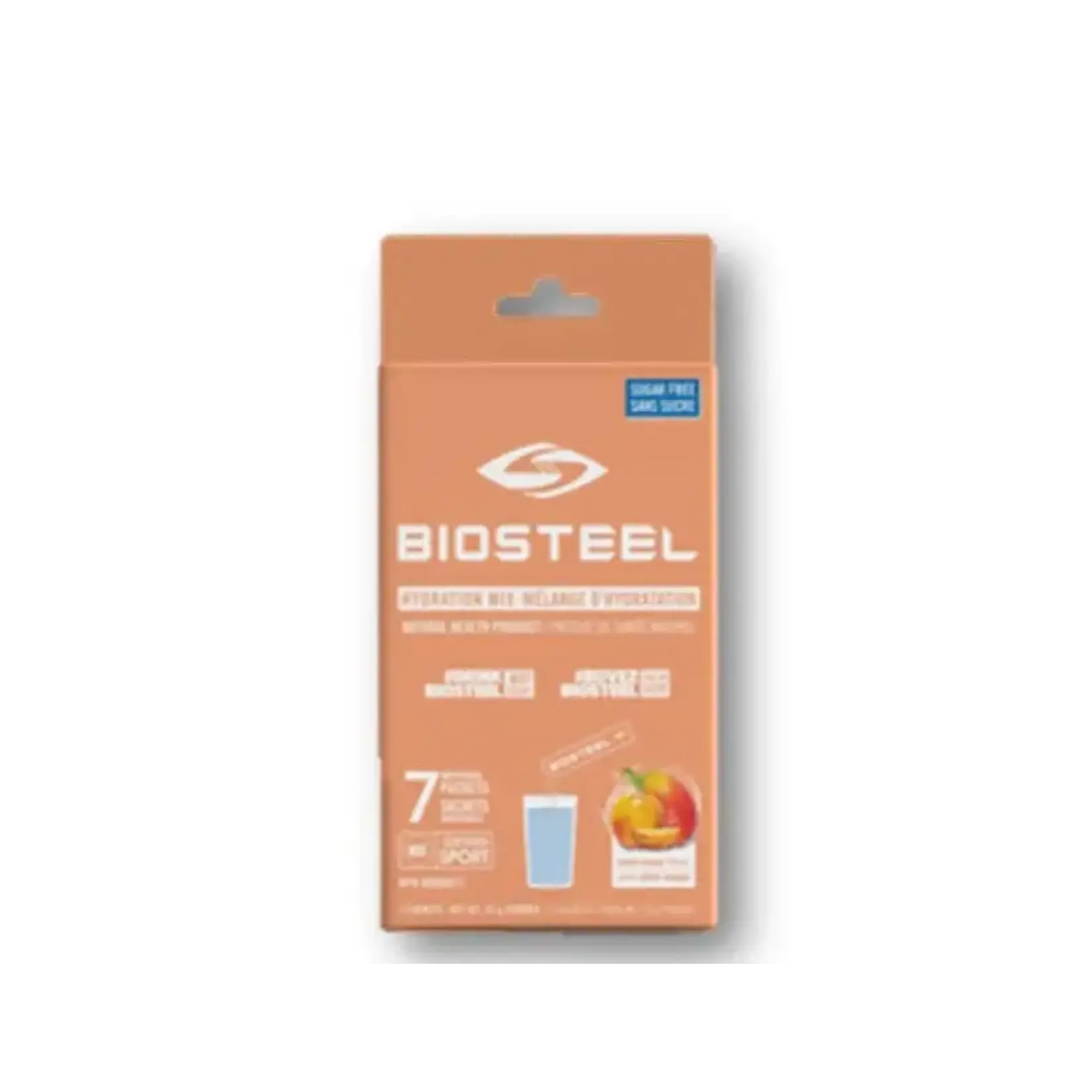 BIOSTEEL BIOSTEEL  - PEACH MANGO - 7 PACKETS