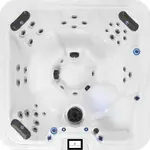STRONG SPAS SUMMIT / S40 - WITH WIFI PACKAGE andcomes with --> ( Dura-shield hard cover, Dura-base, water columns LED lights, exterior cabinet led's led cup holders, spatouch full color touch screen