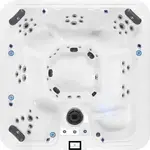 STRONG SPAS SUMMIT SERIES - S60 - and comes with --> ( Dura-shield hard cover, Dura-base, water columns LED lights, exterior cabinet led's led cup holders, spatouch full color touch screen, ozonator
