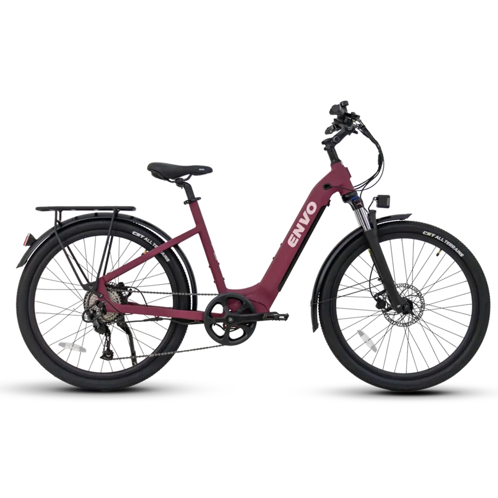 Envo ENVO ST50 Electric Bike ( Large ) Maroon