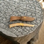 Bob Merry Walrus Rib Bone Clip Point