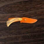 Bob Merry Walrus Rib Bone Clip Point