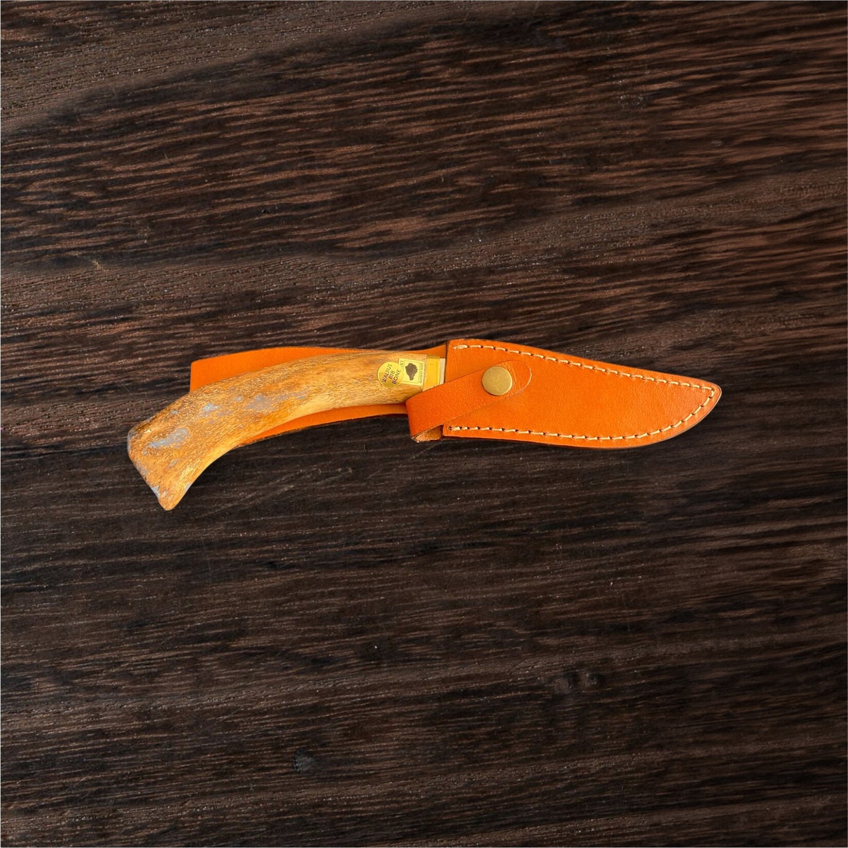 Bob Merry Walrus Rib Bone Clip Point