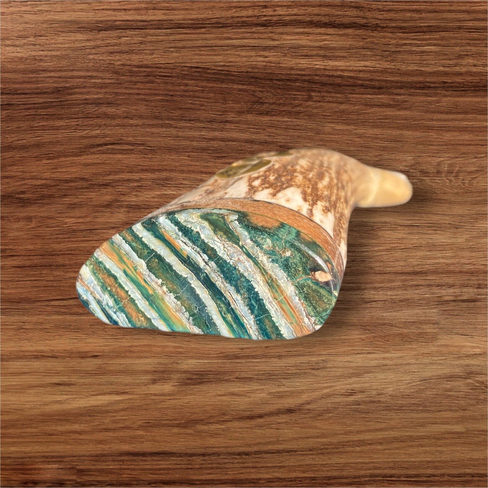 Bob Merry Moose Antler & Mammoth Tooth Clip Point