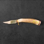 Bob Merry Moose Antler & Mammoth Tooth Clip Point 3