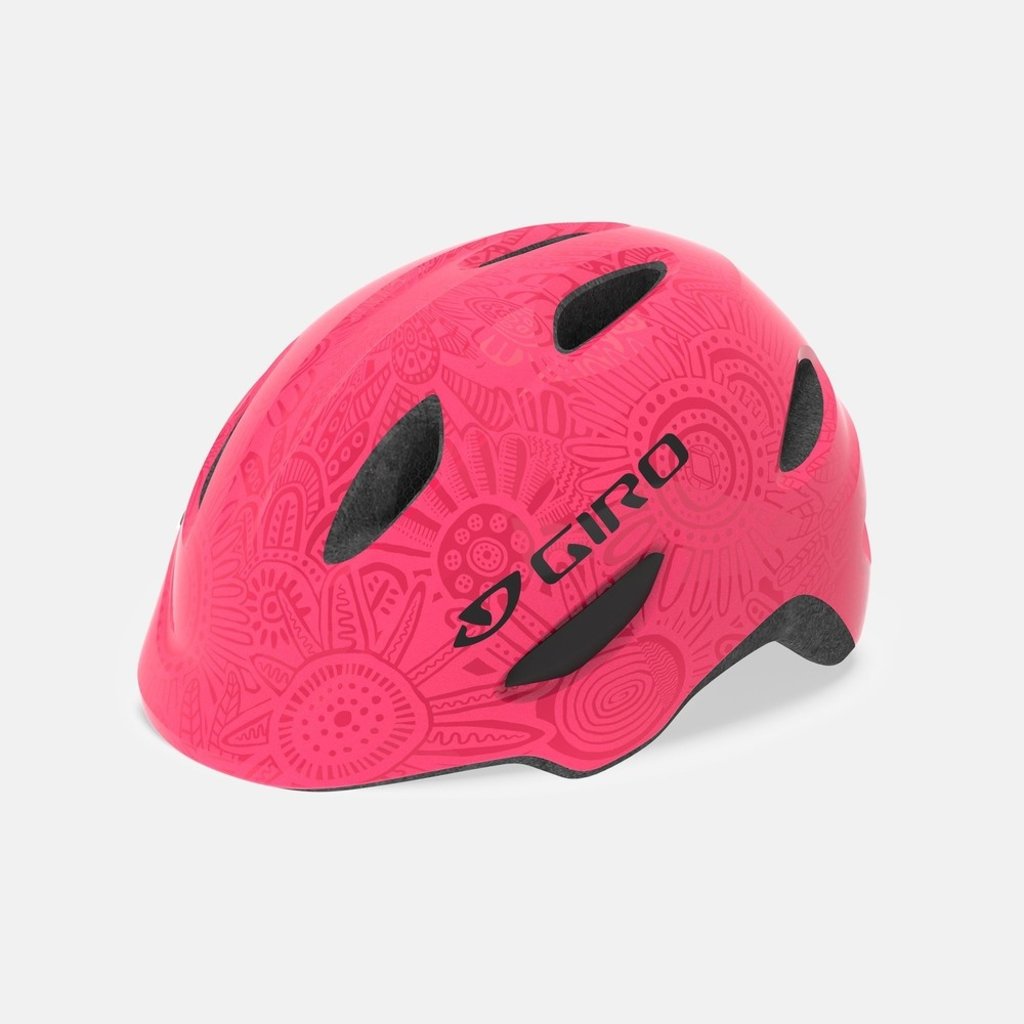 pink kids helmet