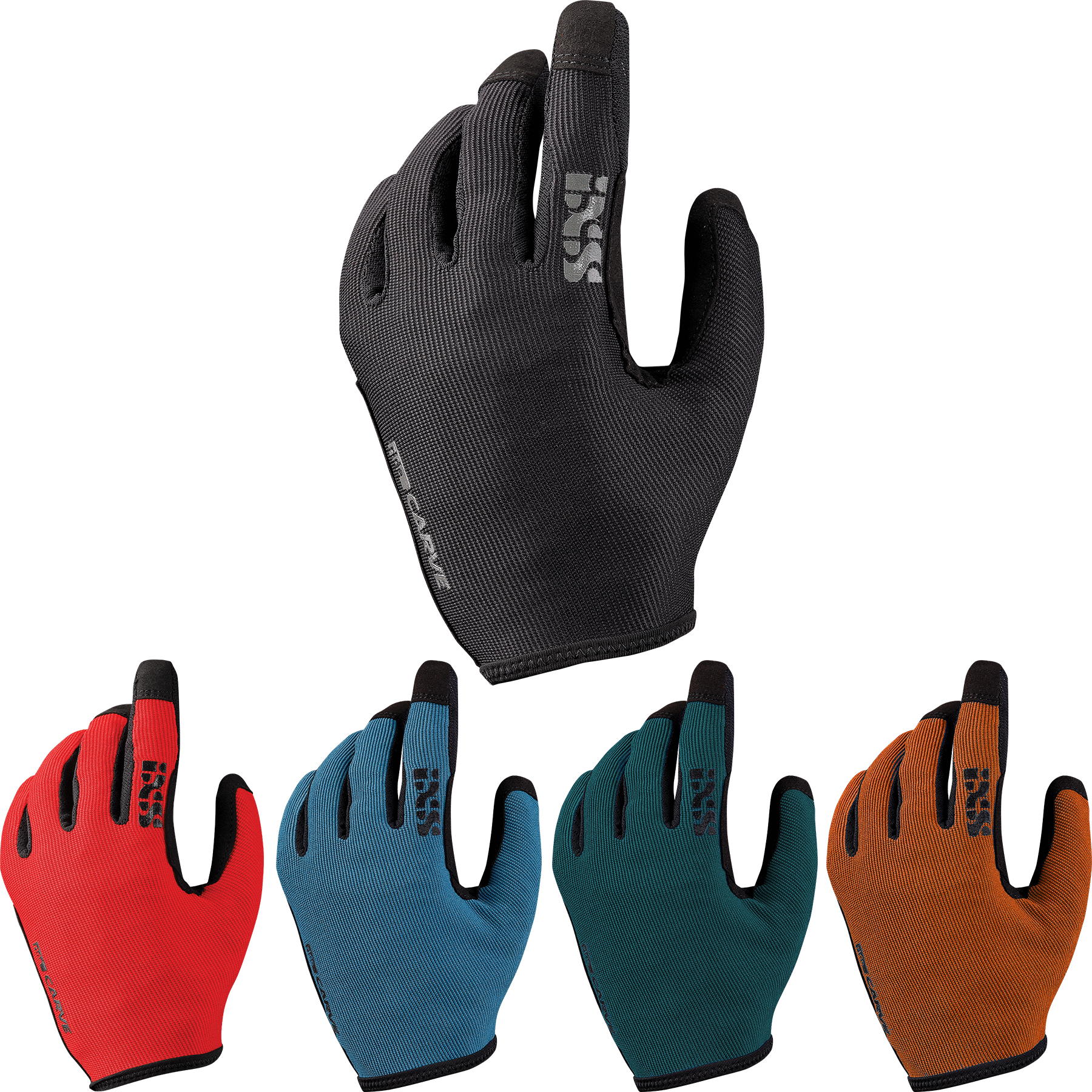 IXS BC X3.1 MTB Bike Gloves Blue XS