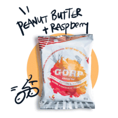 GORP Peanut Butter & Raspberry Energy Bar
