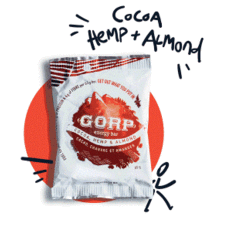 GORP Cocoa Hemp & Almond Energy Bar