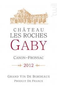 Château Gaby, Canon-Fronsac silver label (2014)