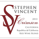 Stephen Vincent, Crimson Red Blend (2018)