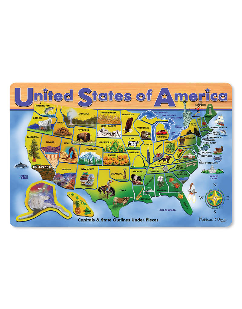 United States Map Printable Puzzle Map Puzzles The Handmade Home  United States Map Printable Puzzle Map Puzzles The Handmade Home