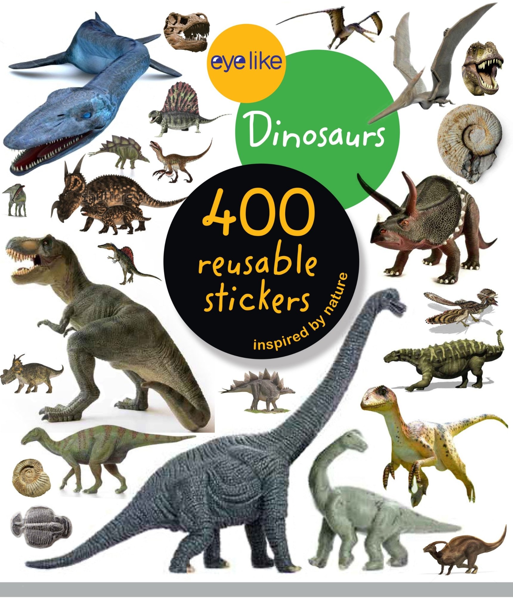 EYE LIKE STICKER BOOKS DINOS Stage Nine Entertainment Store
