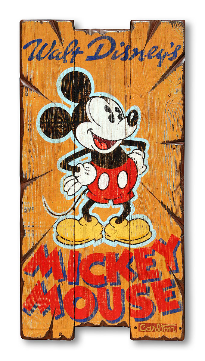 Mickey Pie Eyed Poster Original Stage Nine Entertainment Store