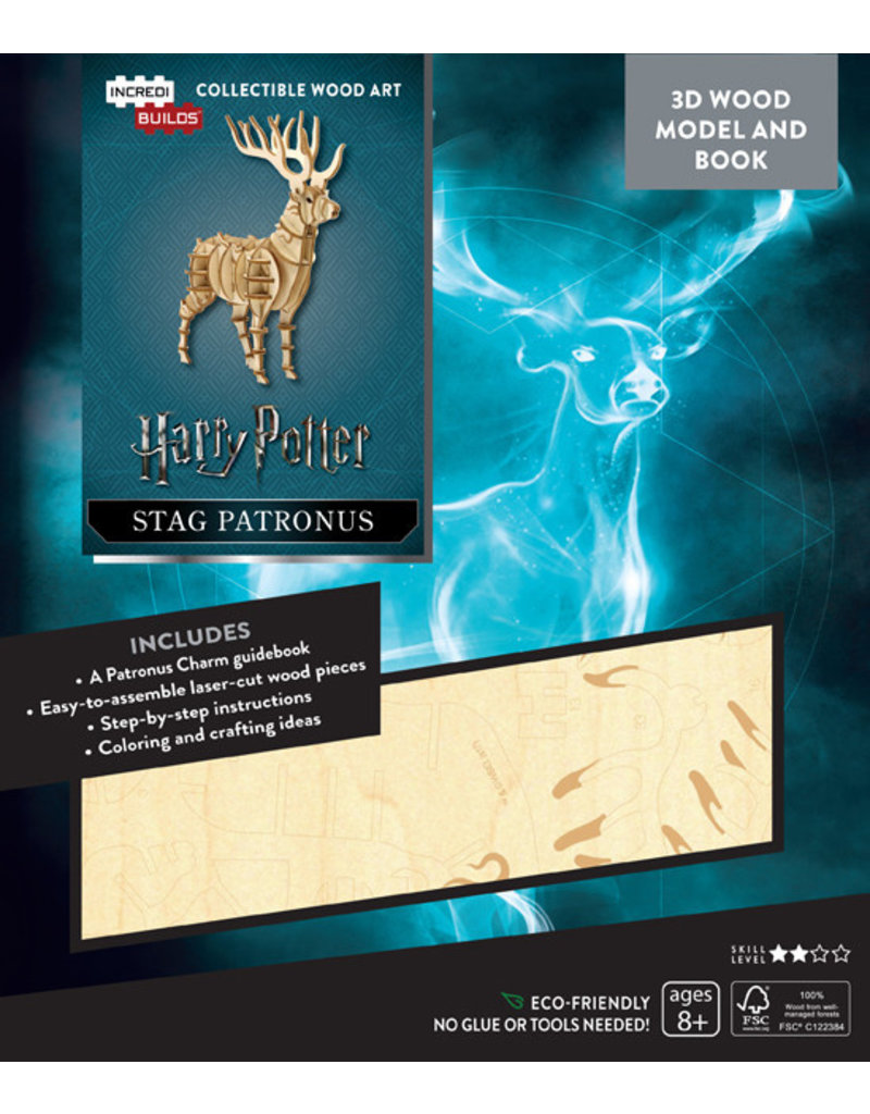 Harry Potter Stag Patronus Wood Model - Stage Nine Entertainment Store