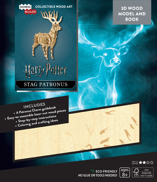 Harry Potter Stag Patronus Wood Model - Stage Nine Entertainment Store