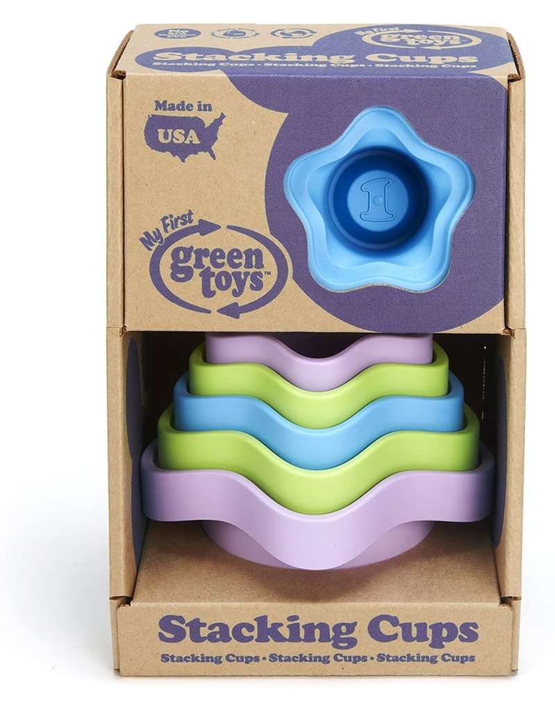 Green toys stacking cups  stage nine entertainment store Green toys stacking cups  stage nine entertainment store