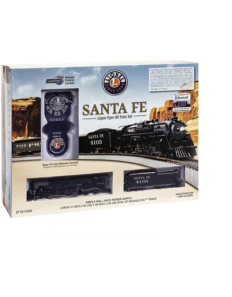 Lionel Santa Fe Cajon Flyer HO Train Set Stage Nine Entertainment Store