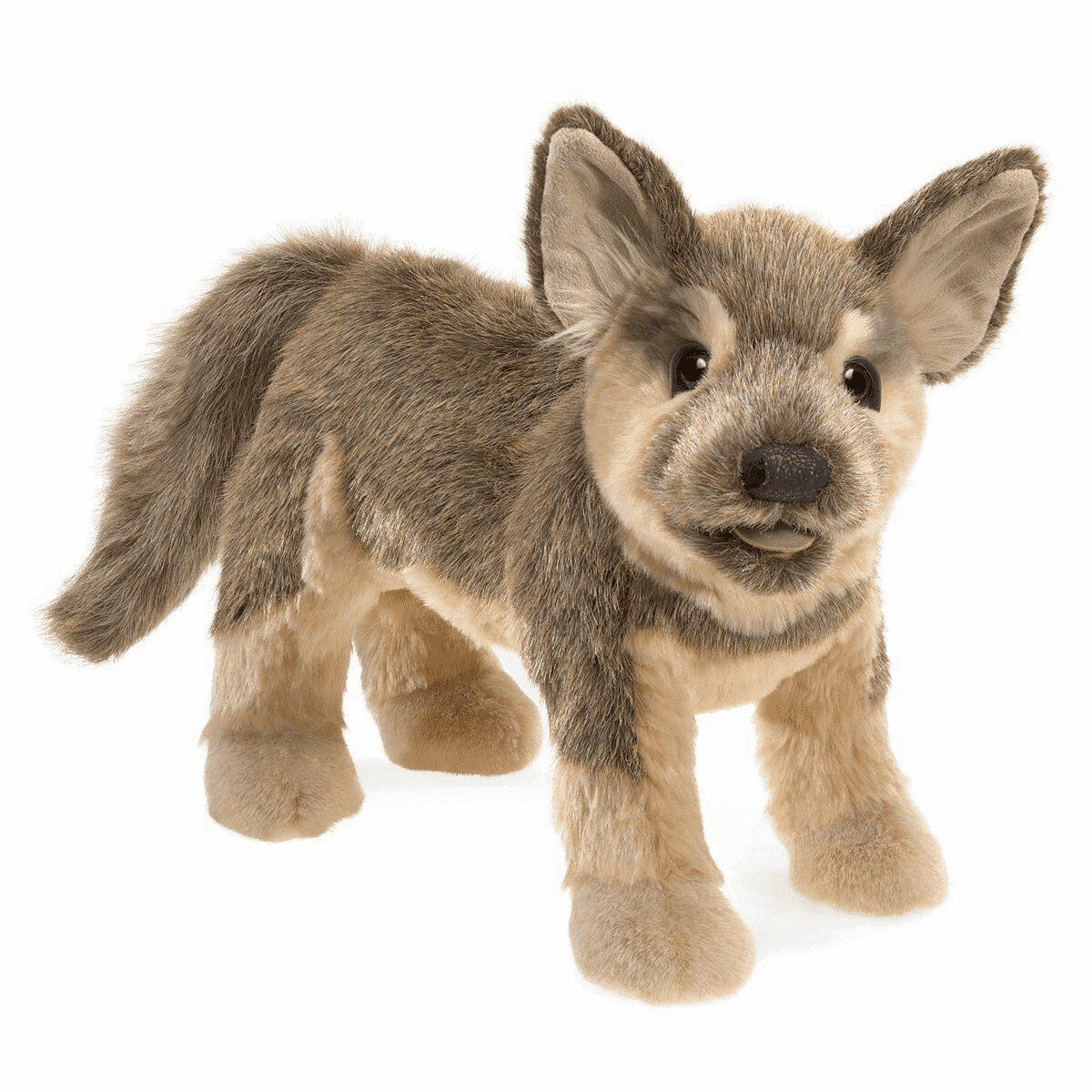 Folkmanis German Shepherd Puppet Stage Nine Entertainment Store