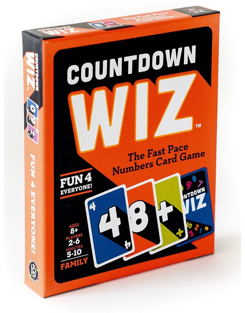 Countdown Wiz Card Game Stage Nine Entertainment Store