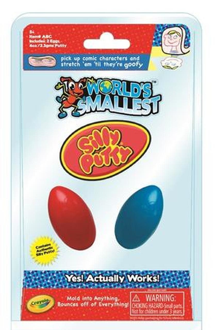 world's smallest silly putty