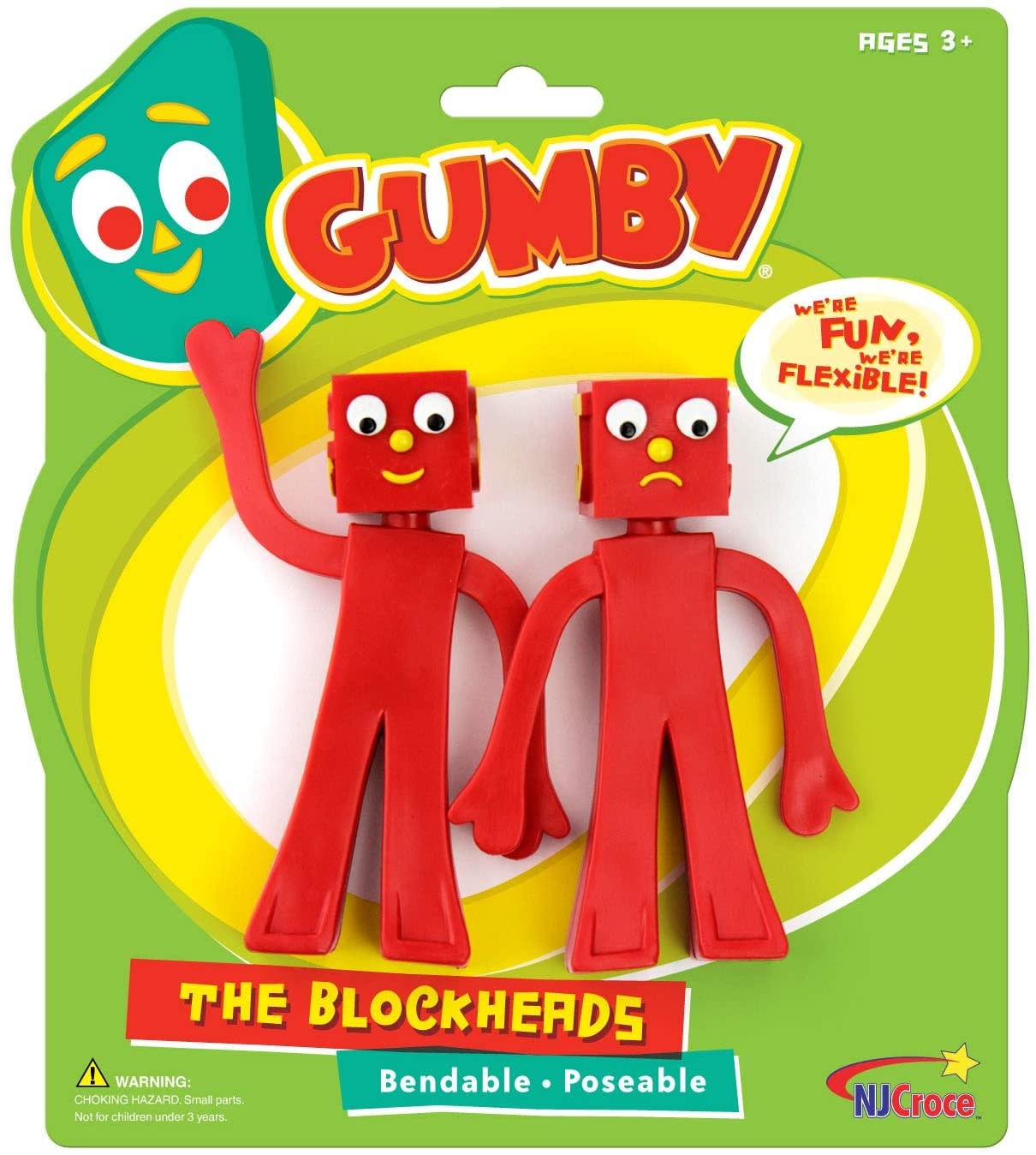 BLockheads Bendables G & J 5" Stage Nine Entertainment Store