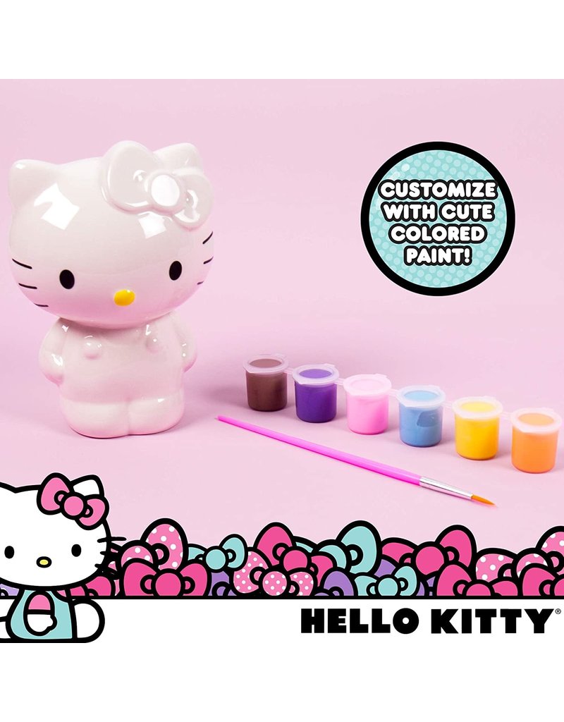Hello Kitty Paint Your Own Bank Stage Nine Entertainment Store
