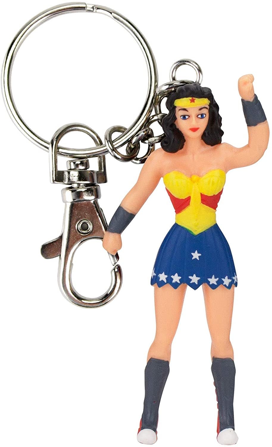 Wonder Woman Bendable Figure Keychain 3" Stage Nine Entertainment Store