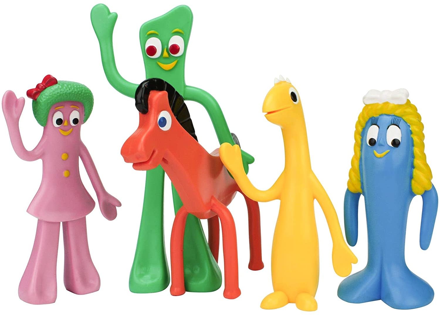 Gumby & Friends Bendable Figure Set 5.5