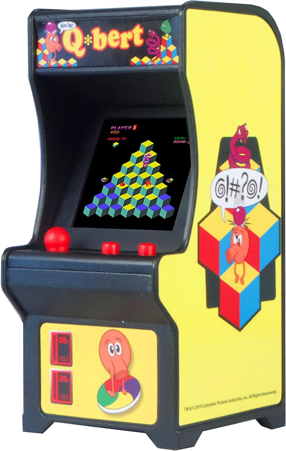 Tiny Arcade Q*Bert 3.5" Stage Nine Entertainment Store