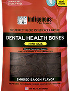 Indigenous Pet Products Canine Mini Dental Bones Smoked Bacon