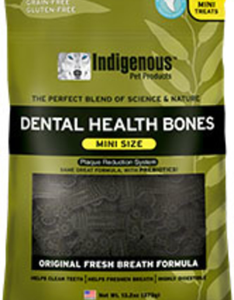 Indigenous Pet Products Canine Mini Dental Bones Fresh Breath