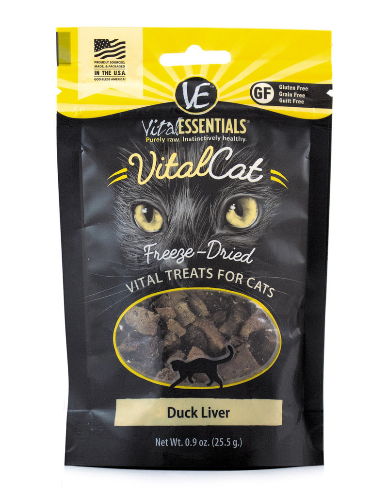 Vital Essentials Feline Freeze-Dried Duck Liver Treats