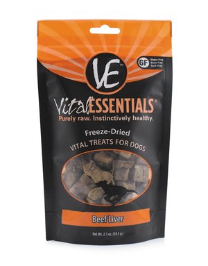 Vital Essentials Canine Freeze-Dried Beef Liver Treats