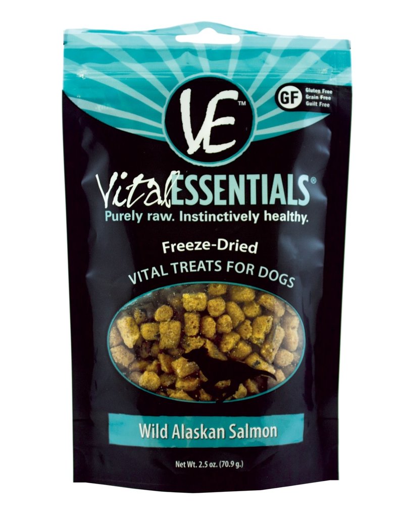 Vital Essentials Canine Freeze-Dried Wild Alaskan Salmon Treats