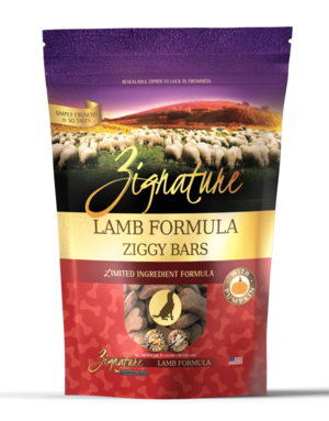 Zignature Canine Ziggy Bar Lamb Formula