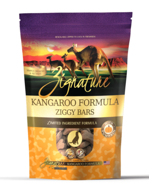 Zignature Canine Ziggy Bar Kangaroo Formula