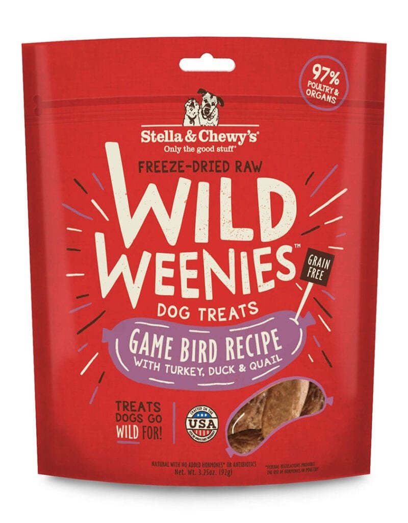 Stella & Chewy's Canine Wild Weenies Game Bird Recipe