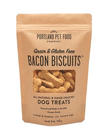 Portland Pet Food Company Canine Grain-Free Bacon Biscuit