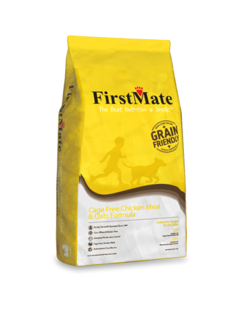 FirstMate Pet Food Canine Cage Free Chicken Meal & Oats Recipe