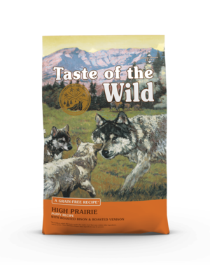 Taste of the Wild Pet Food Canine Grain-Free Puppy High Prairie Recipe