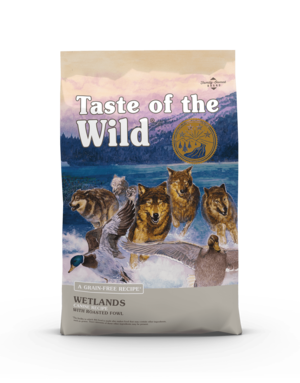 Taste of the Wild Pet Food Canine Grain-Free Adult Wetlands Recipe