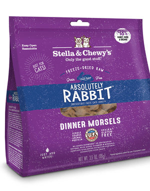 Stella & Chewy's Feline Absolutely Rabbit Freeze-Dried Dinner Morsels