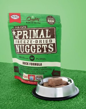 Primal Pet Foods Feline Freeze-Dried Duck Nuggets