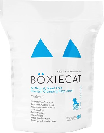 Boxie Cat Scent-Free Premium Clumping Clay Litter