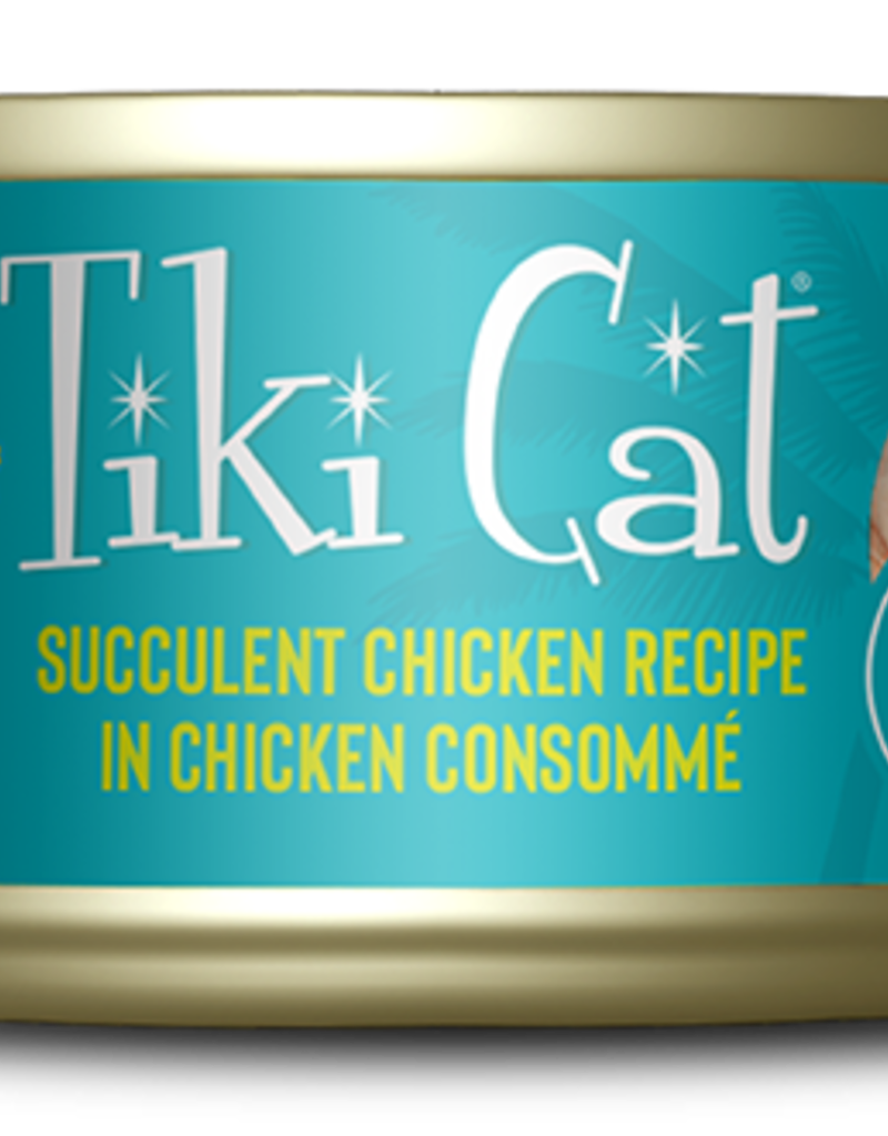 Tiki Pets Feline Grain-Free Succulent Chickenin Chicken Consomme